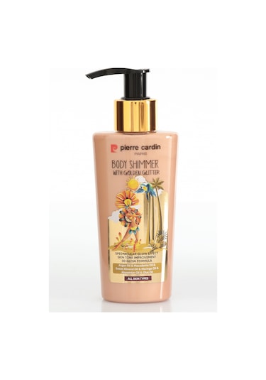 Pierre Cardin Body Shimmer With Golden Glitter-altın Işıltılı Vücut Parlatıcısı-125 Ml