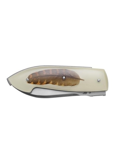 Viper Timeless Feather Resin With Woodcock Çakı Çok Renkli