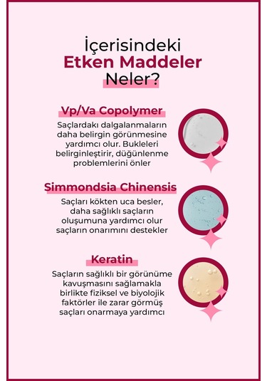 Kıvırcık Ve Dalgalı Saçlar İçin Saç Bakım Maskesi 250 Ml Bukle Belirginleştirici