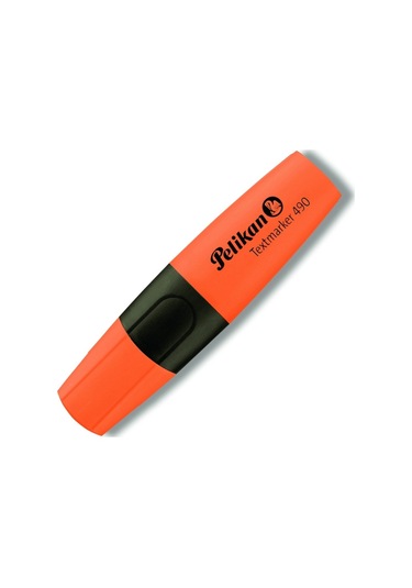 Pelikan Fosforlu Kalem 490 Turuncu 10 Adet Turuncu