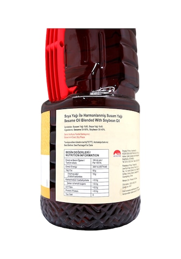 Lee Kum Kee Soya ile Harmanlanmış Susam Yağı 1750 ML