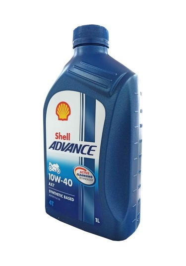 Shell Advance Ax7 4t 10W-40 1 L - 4 Zamanlı Motosiklet Motor Yağ