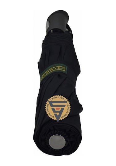 Bsm April A-216G Unisex Tam Otomatik  Şemsiye Siyah