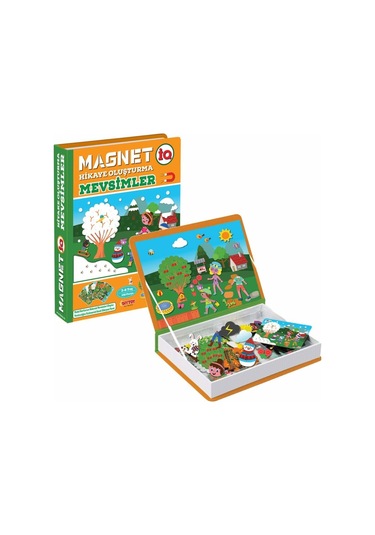 Diytoy 1505 Magnetiq Eğitici Hikaye Oluşturma Mevsimler