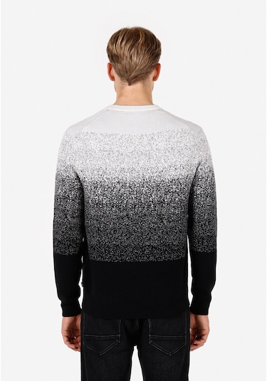 Colins Regular Fit Yuvarlak Yaka Erkek Siyah Kazak Cl1071056 Q1.v1 Blk Siyah