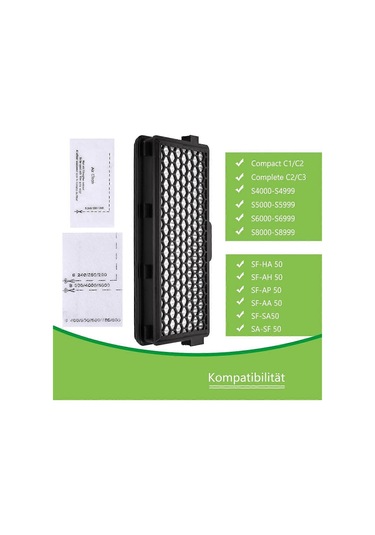 Miele Kompakt C1 Ve C2, Komple C2 Ve C3, S8340, Hepa Elektrikli Süpürgeler İçin Yedek Filtre Setleri