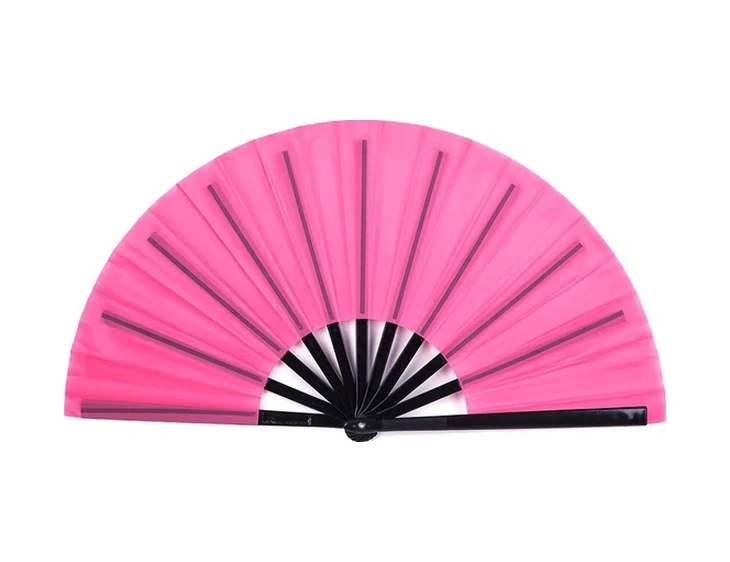 Chuangyinshop Pembe Klasik Kung Fu Fanı Katlanır Tai Chi Ve Dövüş Sanatları İçin Fitness Hediyesi