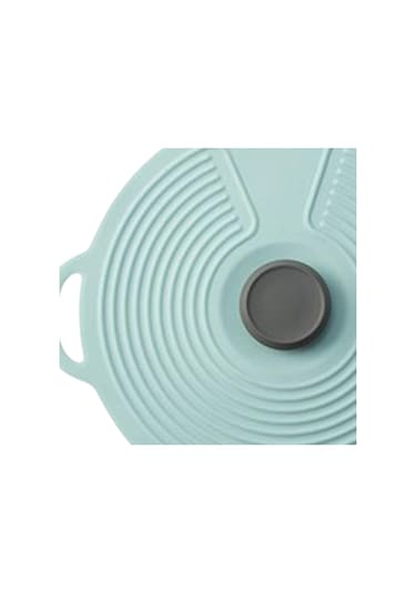 Suntek Isıya Dayanıklı Silikon Tencere Kapağı, Gıda Mavi-20cm Mavi 20cm