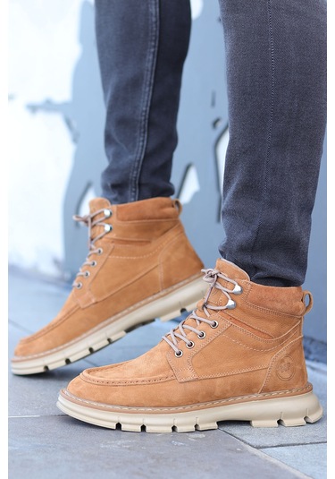 M.p. Dex Suya Dayanıklı Hakiki Deri Günlük Erkek Bot 667800001249 13 Taba Taba