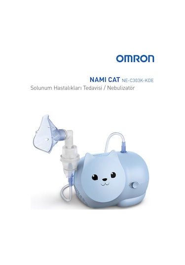 Omron Nami Cat, Çocuklara Uygun Sevimli Nebulizatör NE-C303K-KDE