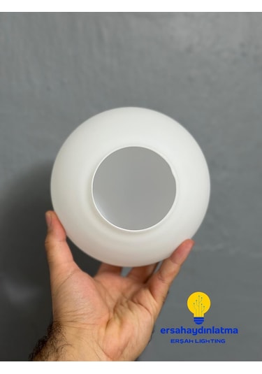 Glob Avize Camı Beyaz Renk 15 Lik