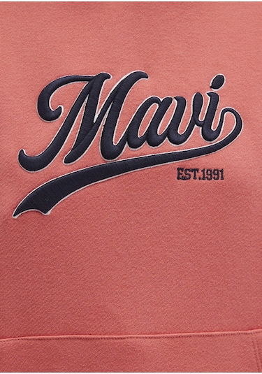 Mavi Kapüşonlu Somon Kadın Sweatshirt M1s10420-71076 Somon