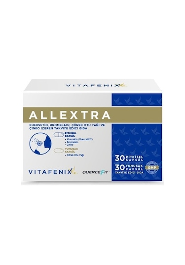 Vitafenix Allextra Kuersetin Çörek Otu Yağı 30 Kapsül