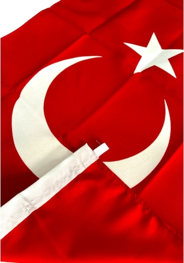 Alpaka Kumaş Türk Bayrağı 1. Kalite Kumaş Dikim 200x300 Cm