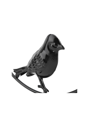 Fosenze Demir Bahçe Asma Sepet Kanca Tutucu - Kuğu Desenli, Dayanıklı Pas Koruma, Balkon Bahçe Dekorasyonu