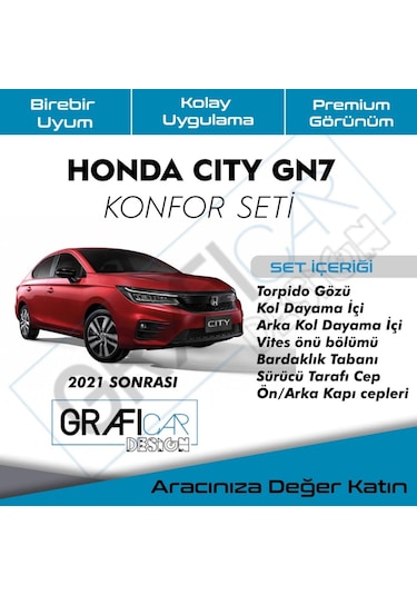 Honda City Gn7 - Araç Içi Ses  Kumaş Kaplama-Konfor Seti