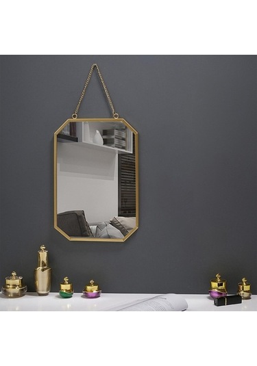 Pazly Yolu Suntek Odası Için Giyinme Giriş Daire 18cmx27cm-kare Li Altın