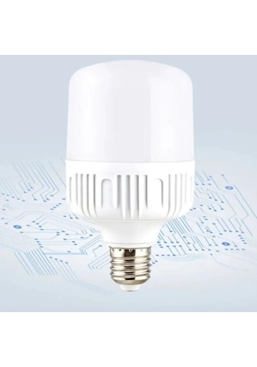 100w E27 Led Vida Ağız Işığı Yüksek Parlaklıkta Beyaz Işık 220v 6000k Göz Koruması Titremeyen Yüksek Isı Dağılımlı Ampul 60w