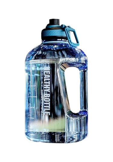 Hbrtc 2200ml Su Şişesi Sızdırmaz Sağlıklı Pp Suluk Matara Lyxyyn Açık Mavi