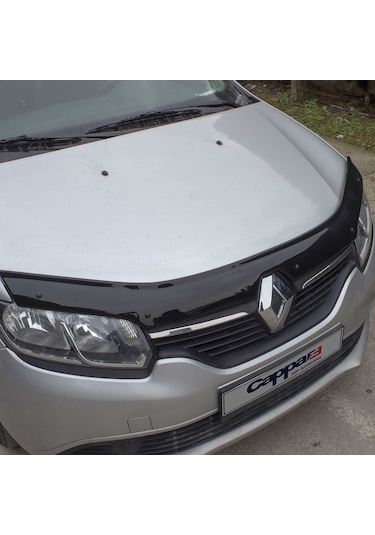 Cappafe Renault Symbol Ön Kaput Koruyucu Rüzgarlığı 4Mm Akrilik