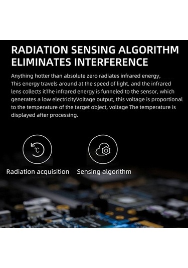 Supermarket1 Bsıde-h2 Lazerli Termometre -50 C İle 530 C Aralığında Hassas Ölçüm