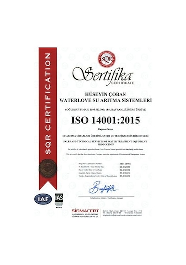 Sulook Waterlife Filtre 5 'li Lg Mebran Set Waterlife Su Arıtma Filtresi