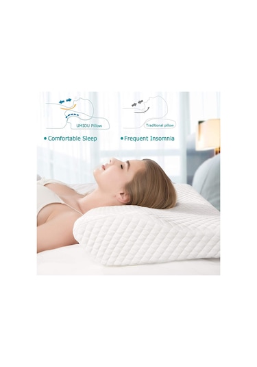 Visco Planet Ortopedik Yastık Visco Yastık Boyun Yastığı