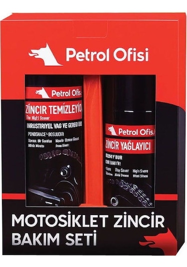 Motosiklet Zincir Bakım Seti Petrol Ofisi
