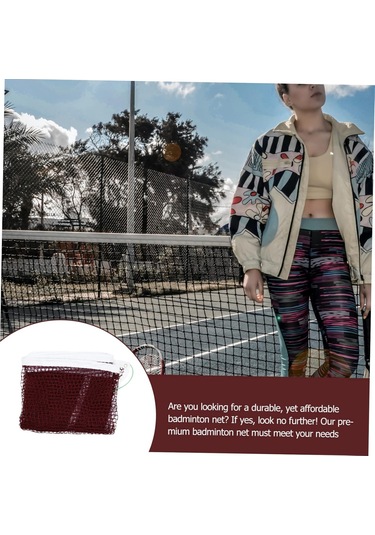 Standart Badminton Voleybol Turşusu İçin Açık Badminton Net Kompakt Tasarım