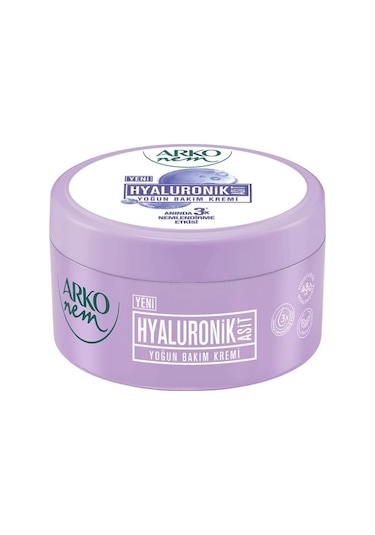 Arko Nem Hyaluronik Asit İçerikli Yoğun Bakım Kremi 250 ML
