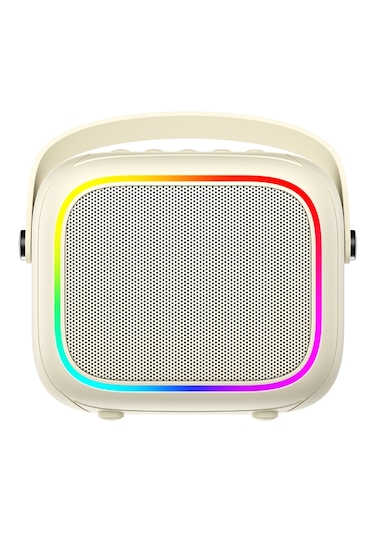 Havit Sk818bt Rgb Mikrofonlu Bluetooth Hoparlör - Mini - Bej