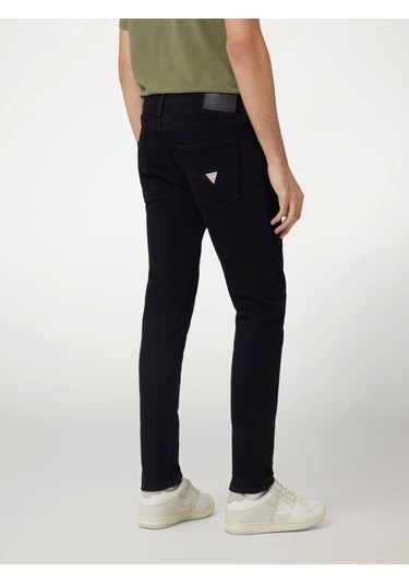 Guess Erkek Denim Skinny Jeans Siyah