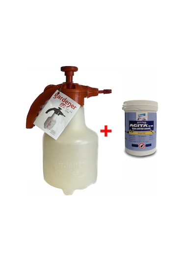 Agita 10WG 100 gr Granül Karasinek İlacı ve Gardener 2,5 Lt Basınçlı İlaçlama Pompası