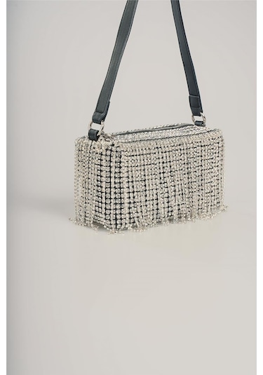 Ççs Kadın 17769 Omuz Askılı El Çantası GÜMÜŞ