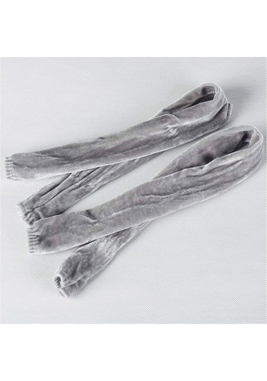 Avize Için Kadife Kumaş Kılıf 50 Cm Gümüş Renk Gümüş