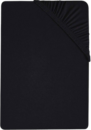 2 Adet Battal Boy Düz Pamuklu Çift Kişilik 200 X 200 Cm Lastikli Penye Çarşaf Siyah-beyaz Siyah - Beyaz