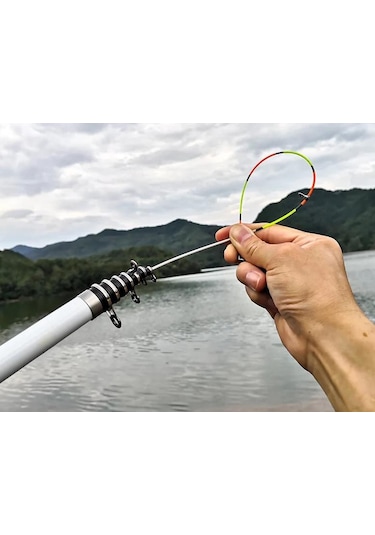 Valkyrie Kazıklı 3 Metre Karbon Fiber Balık Olta Kamış - 9 Boğum 9 Halka Teleskopik -