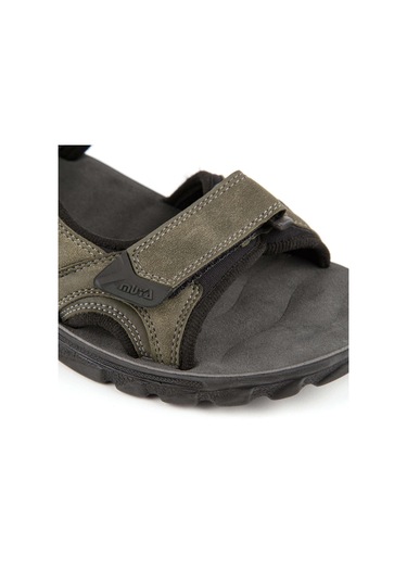 Muya Taurus Anatomik Erkek Sandalet Haki Haki