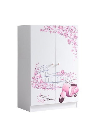 Setaymobilya Ranza, Pisa Ranza Karyola 2 Kapaklı Dolap - Setay Genç Odası