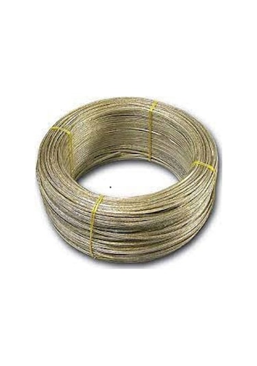 100 Metre Izoleli Çelik Halat 3 Mm Pvc Kaplı Çelik Halat Çamaşır