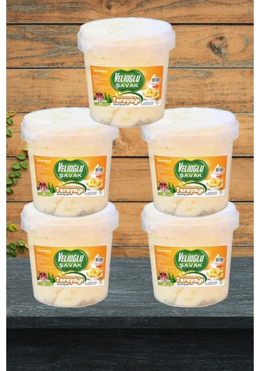 Velioğlu Şavak Köy Tereyağı Tuzlu 5 x 1 KG