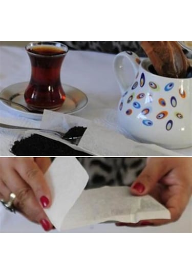 Buffer 26 Adet Pratik Kullan At Çay,bitki Çayı,filtre Kahve Deml Şeffaf