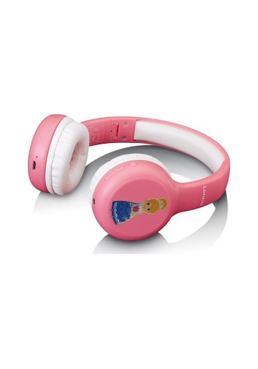 Lenco HPB-110PK Katlanabilir Mikrofonlu Bluetooth Çocuk Kulaklığı