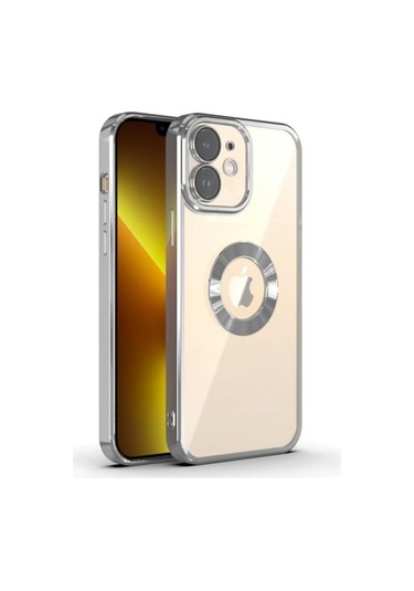 Iphone 11 Kilif 5D Kamera Ve Lens Korumali Plating Logo Cut Case 558235732