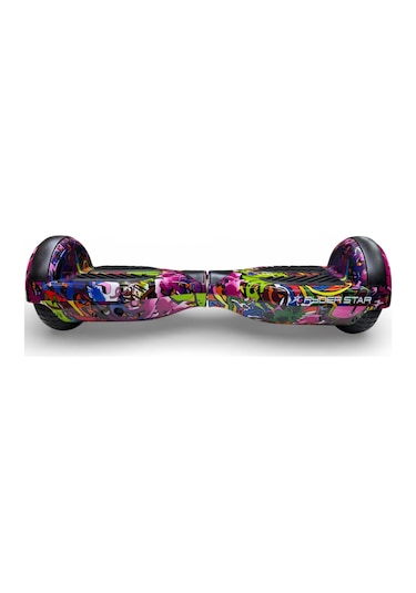 Elektrikli Kaykay Hoverboard  Bluetooth Hoparlörlü RS-S5 Grafiti Mix