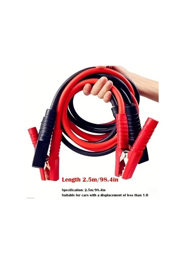 Xuweiwei Otomotiv Pil Kıskacı Kırmızı Siyah Acil Durum Pil Kablosu Ve Aksesuarları