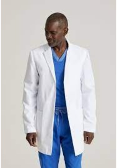 Grey's Anatomy Grc952 Men Lab Coat Beyaz