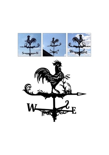 Lijinxu Paslanmaz Rüzgar Gülü Çiftlik Sahne Açık Bahçe Yard