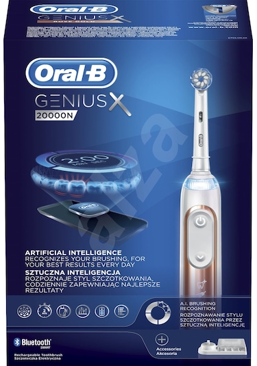 Braun Oral Genıus X 20000N Elektrikli Diş Fırçası Rose Gold