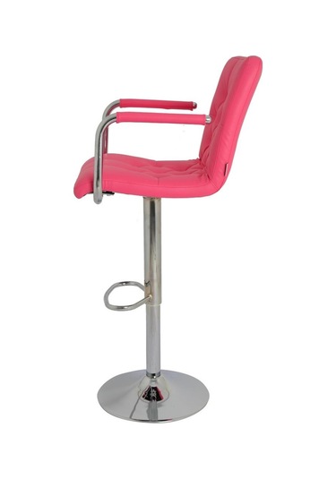 Bürocci Helen Bar Sandalyesi-Pembe-9519Q0120 Çok Renkli